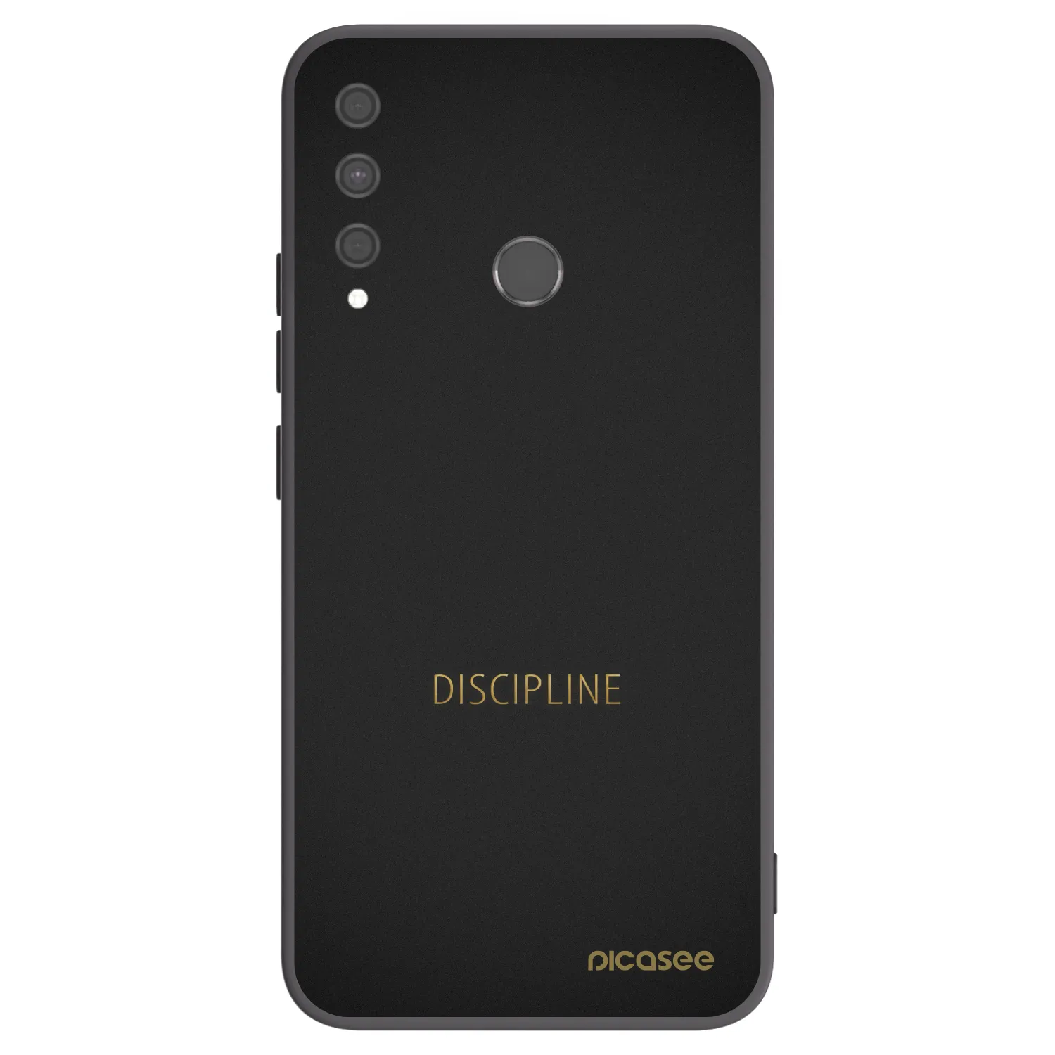 Picasee silikónový čierny obal pre Huawei P40 Lite E - Discipline