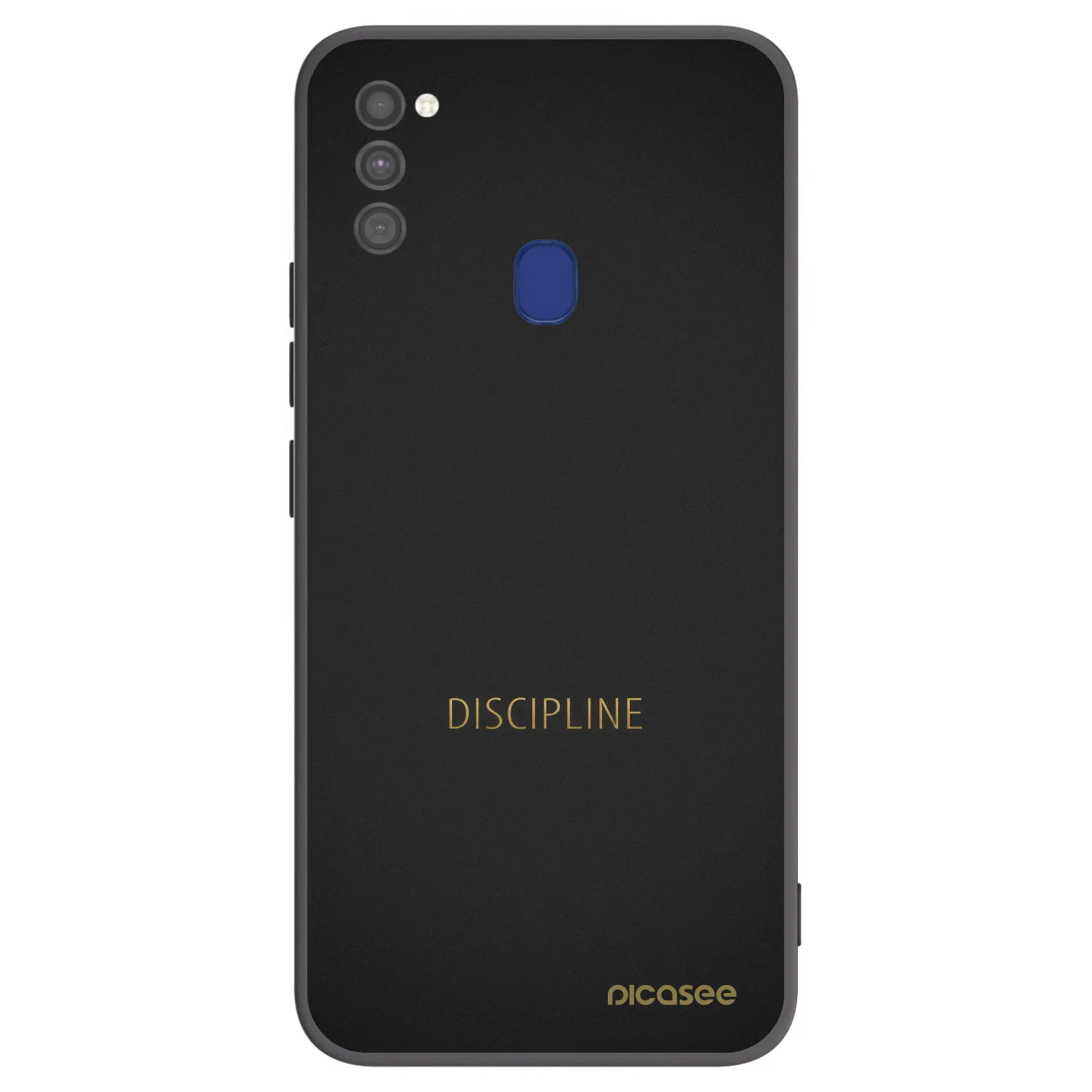Picasee silikónový čierny obal pre Samsung Galaxy M21 M215F - Discipline