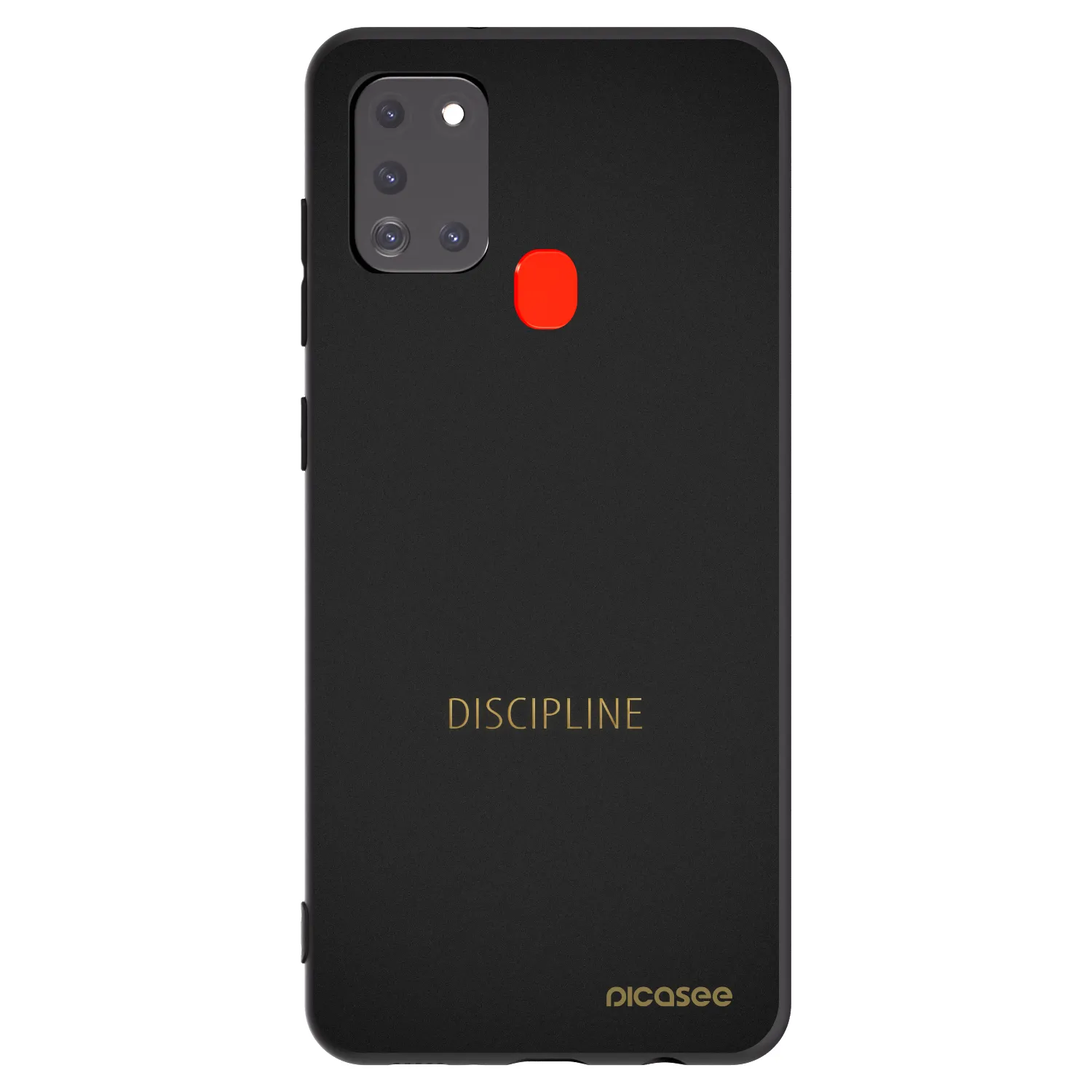 Picasee silikónový čierny obal pre Samsung Galaxy A21s - Discipline