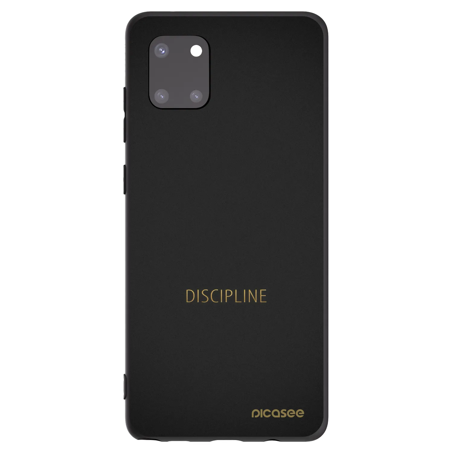 Picasee silikónový čierny obal pre Samsung Galaxy Note 10 Lite N770F - Discipline