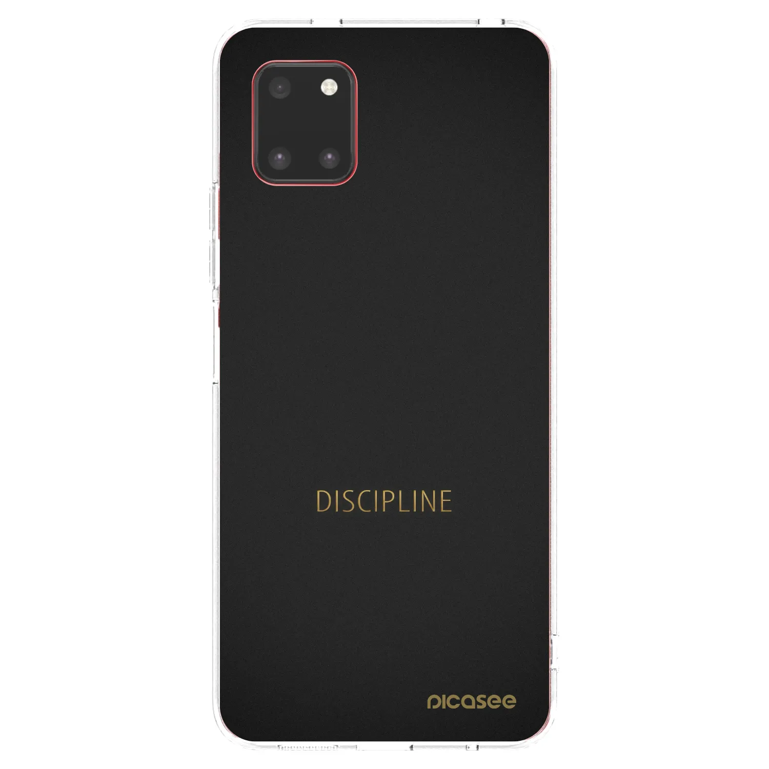 Picasee silikónový prehľadný obal pre Samsung Galaxy Note 10 Lite N770F - Discipline