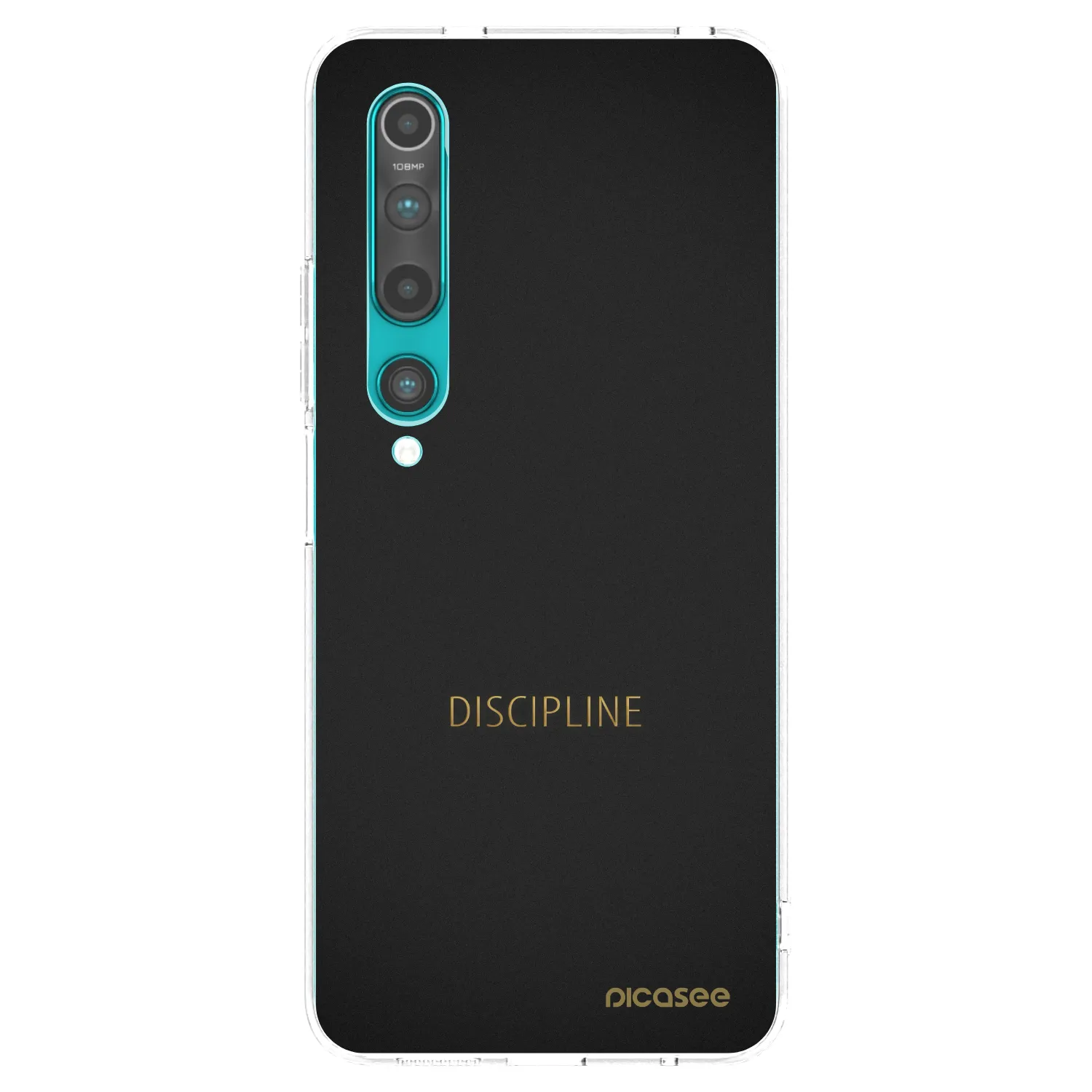 Silikónový prehľadný obal pre Xiaomi Mi 10 - Discipline