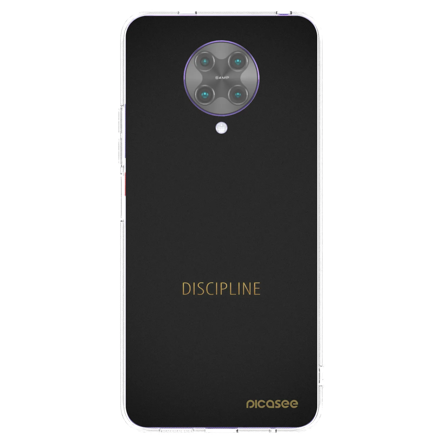 Silikónový prehľadný obal pre Xiaomi Poco F2 Pro - Discipline
