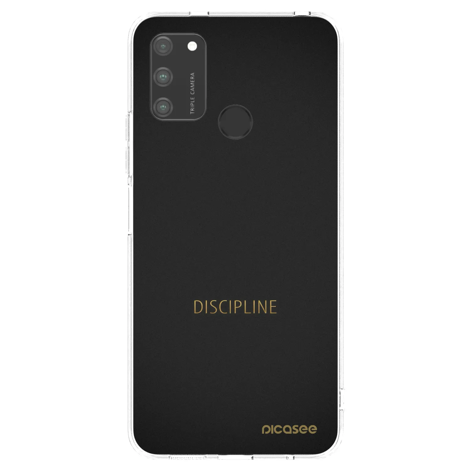 Silikónový prehľadný obal pre Honor 9A - Discipline