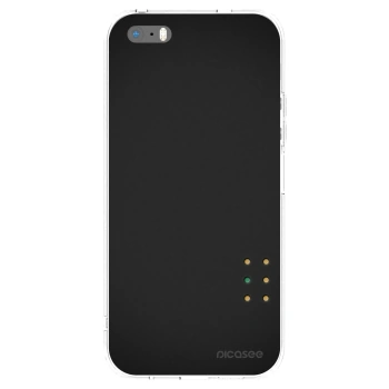 Picasee silikónový prehľadný obal pre Apple iPhone 5/5S/SE - Pulse