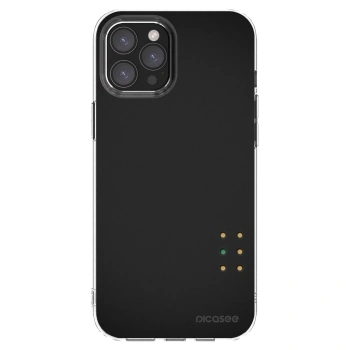 Picasee silikónový prehľadný obal pre Apple iPhone 12 Pro Max - Pulse