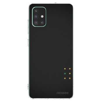 Picasee silikónový prehľadný obal pre Samsung Galaxy M51 M515F - Pulse