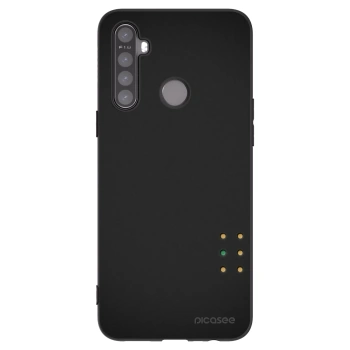Picasee silikónový čierny obal pre Realme 5 - Pulse