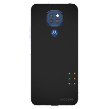 Picasee silikónový prehľadný obal pre Motorola Moto G9 Play - Pulse