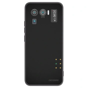 Picasee silikónový čierny obal pre Xiaomi Mi 11 Ultra - Pulse