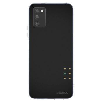 Picasee silikónový prehľadný obal pre Samsung Galaxy A02s A025G - Pulse