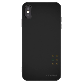 Picasee silikónový čierny obal pre Apple iPhone XS Max - Pulse