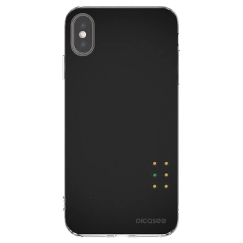 Picasee silikónový prehľadný obal pre Apple iPhone XS Max - Pulse