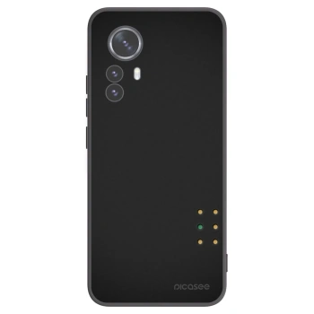 Picasee silikónový čierny obal pre Xiaomi 12 Pro - Pulse