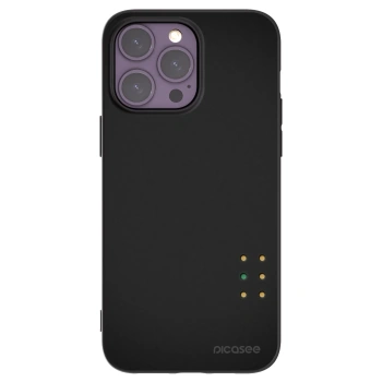 Picasee silikónový čierny obal pre Apple iPhone 14 Pro Max - Pulse