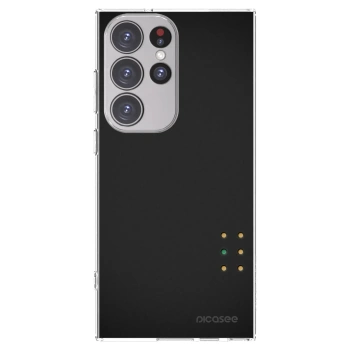 Picasee silikónový prehľadný obal pre Samsung Galaxy S23 Ultra 5G - Pulse