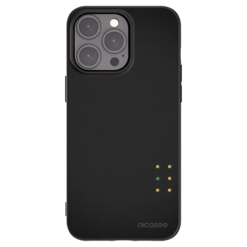 Picasee silikónový čierny obal pre Apple iPhone 15 Pro Max - Pulse