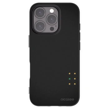 Picasee silikónový čierny obal pre Apple iPhone 16 Pro - Pulse