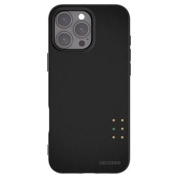 Picasee silikónový čierny obal pre Apple iPhone 16 Pro Max - Pulse