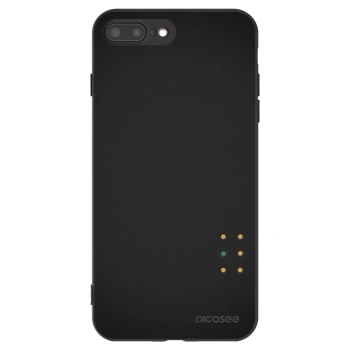 Picasee silikónový čierny obal pre Apple iPhone 8 Plus - Pulse