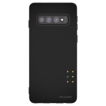 Picasee silikónový čierny obal pre Samsung Galaxy S10 G973 - Pulse