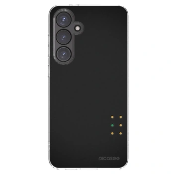 Picasee silikónový prehľadný obal pre Samsung Galaxy S24 FE S721B - Pulse