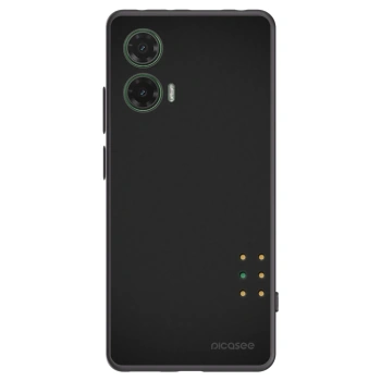 Picasee silikónový čierny obal pre Motorola Moto G35 5G - Pulse