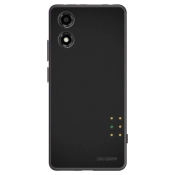 Picasee silikónový čierny obal pre Motorola Moto E14 - Pulse