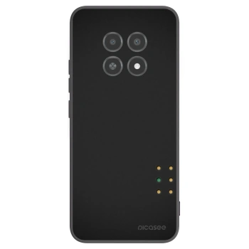 Picasee silikónový čierny obal pre Realme 12X - Pulse