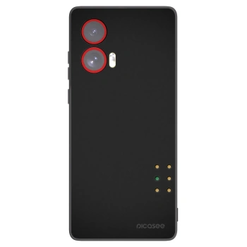 Picasee silikónový čierny obal pre Motorola Edge 50 Fusion - Pulse