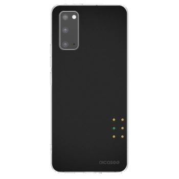 Picasee silikónový prehľadný obal pre Samsung Galaxy S20 G980F - Pulse
