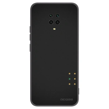 Picasee silikónový čierny obal pre Xiaomi Redmi Note 9 Pro - Pulse