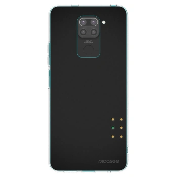 Picasee silikónový čierny obal pre Xiaomi Redmi Note 9 - Pulse