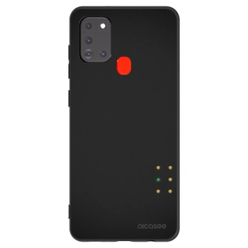 Picasee silikónový čierny obal pre Samsung Galaxy A21s - Pulse