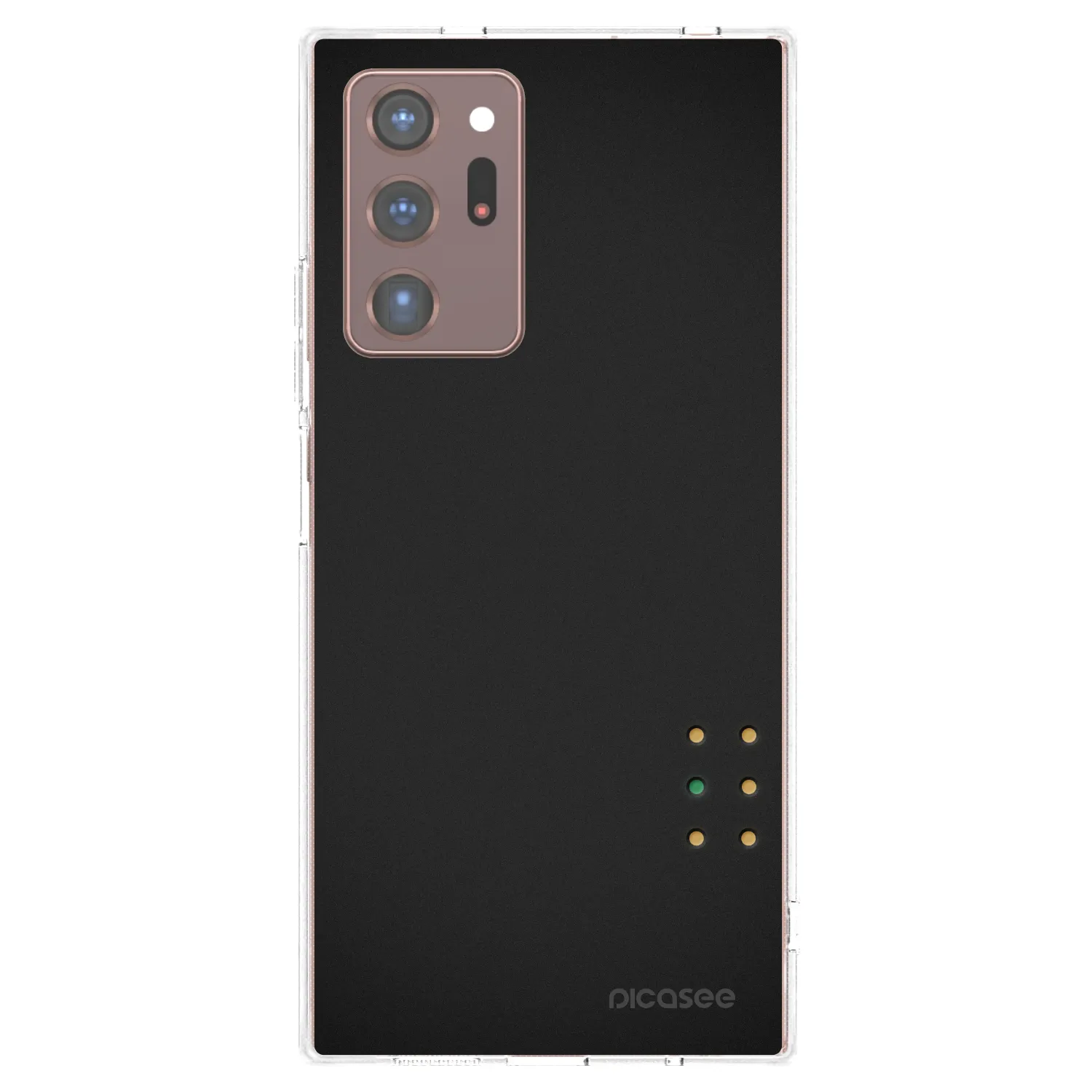 Picasee silikónový prehľadný obal pre Samsung Galaxy Note 20 Ultra - Pulse