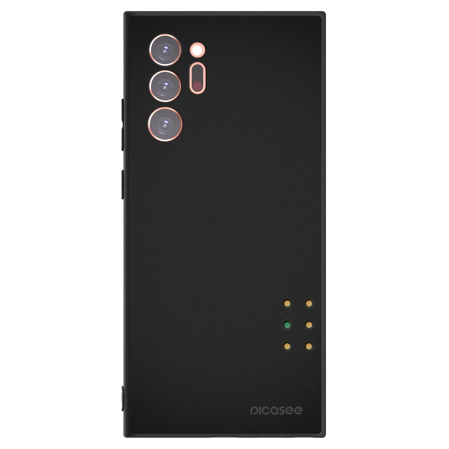 Picasee silikónový čierny obal pre Samsung Galaxy Note 20 Ultra - Pulse