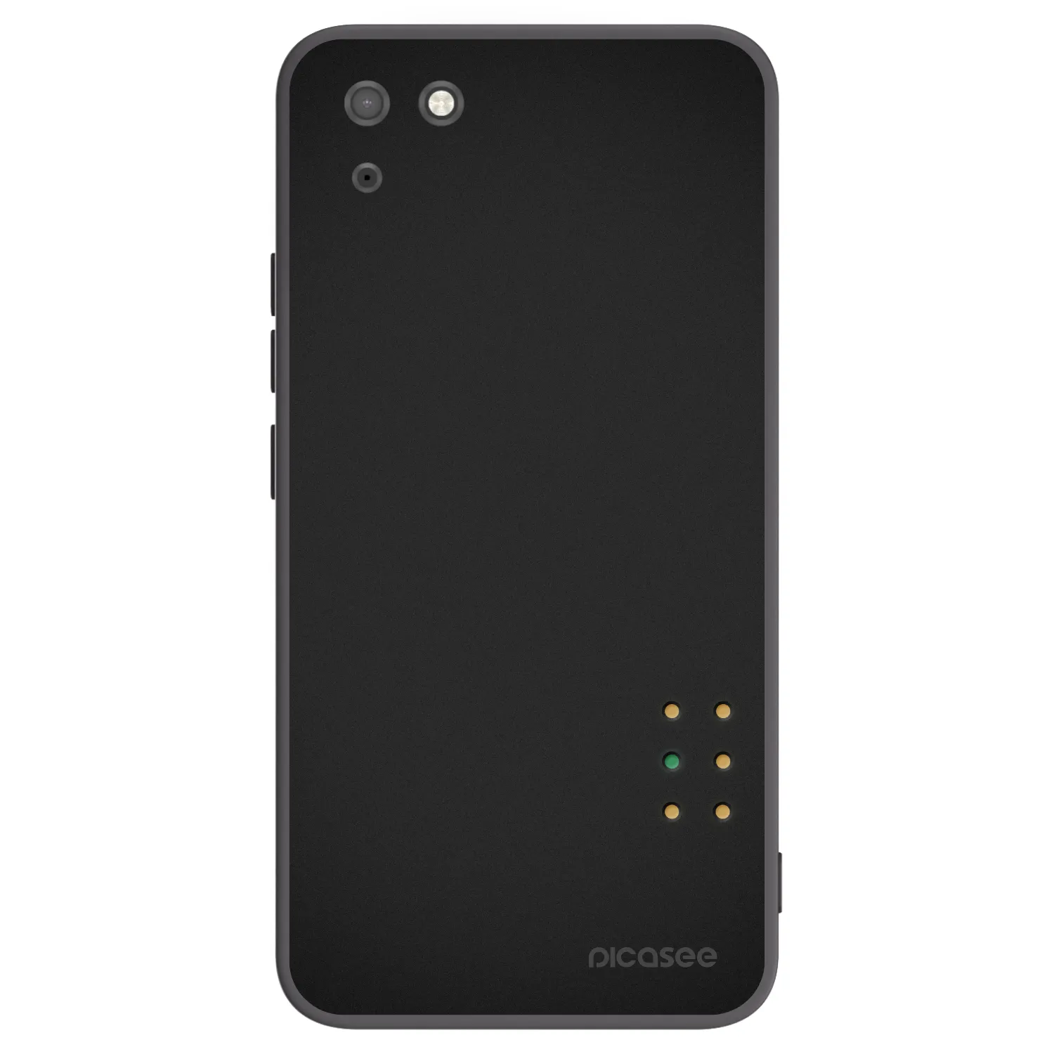 Picasee silikónový čierny obal pre Huawei Y5P - Pulse