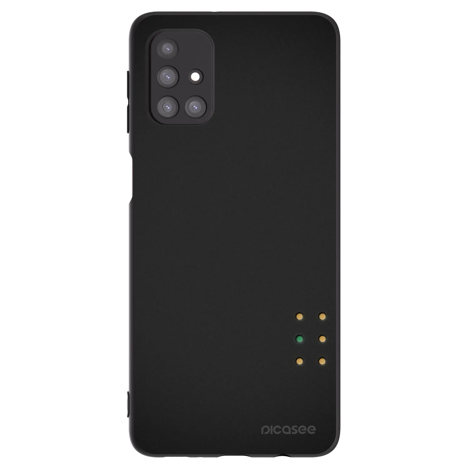 Picasee silikónový čierny obal pre Samsung Galaxy M31s - Pulse