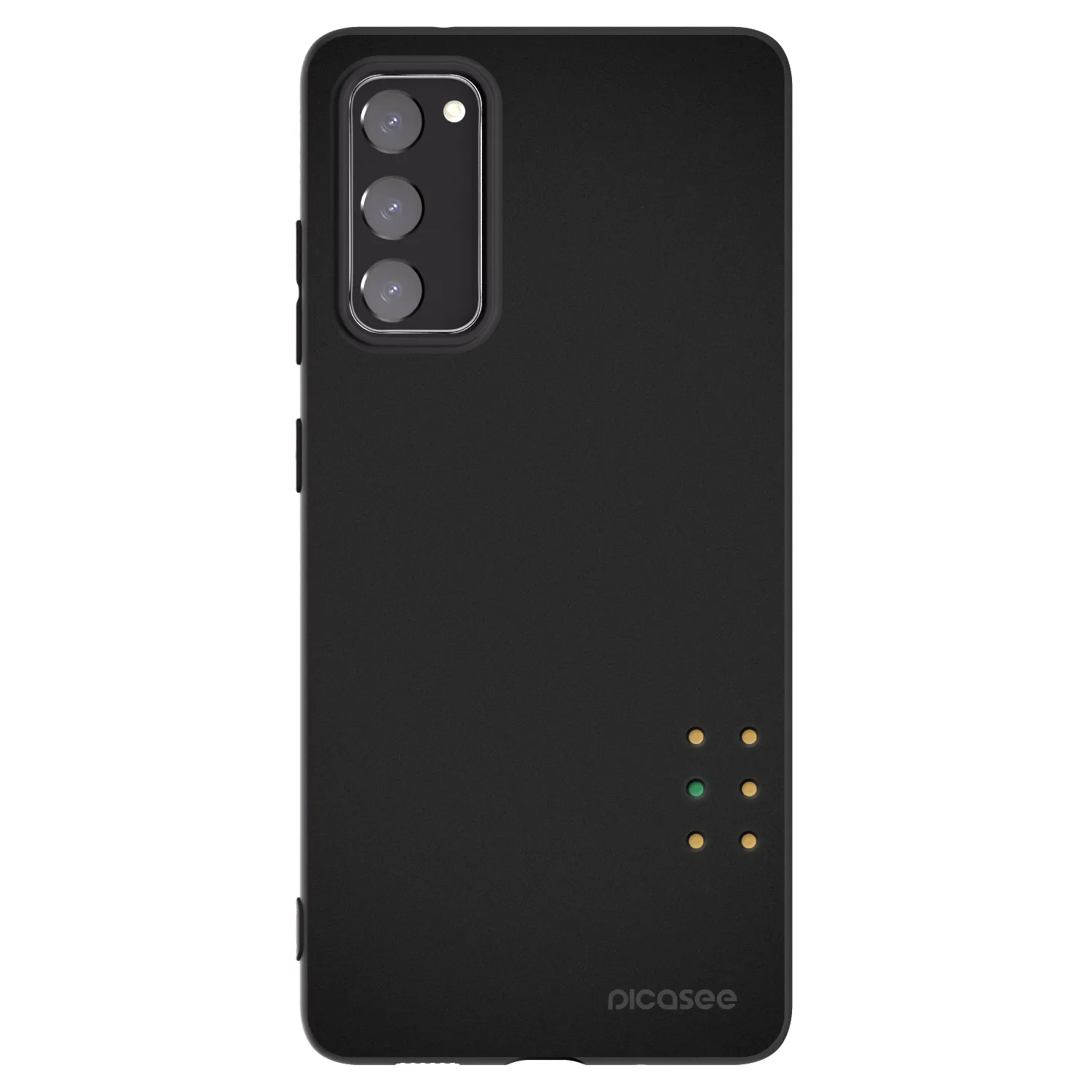 Silikónový čierny obal pre Samsung Galaxy S20 FE - Pulse