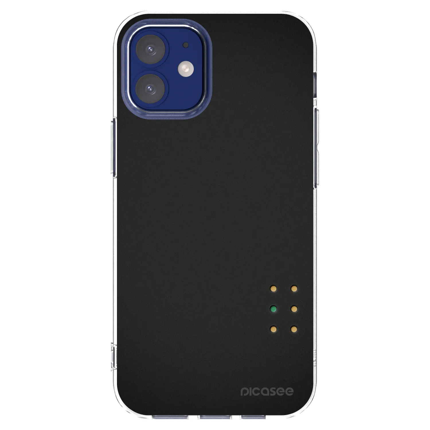 Silikónový prehľadný obal pre Apple iPhone 12 mini - Pulse