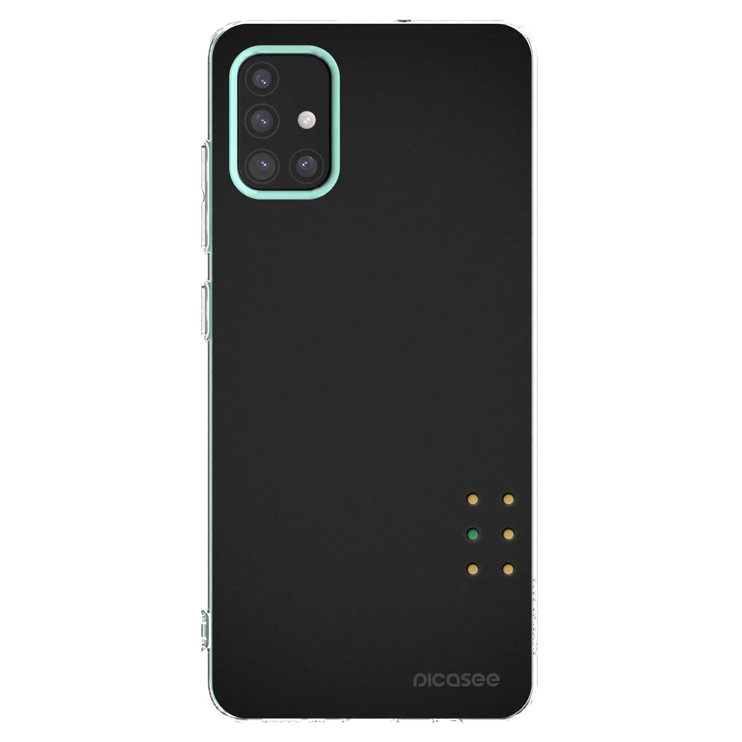 Picasee silikónový prehľadný obal pre Samsung Galaxy M31s - Pulse