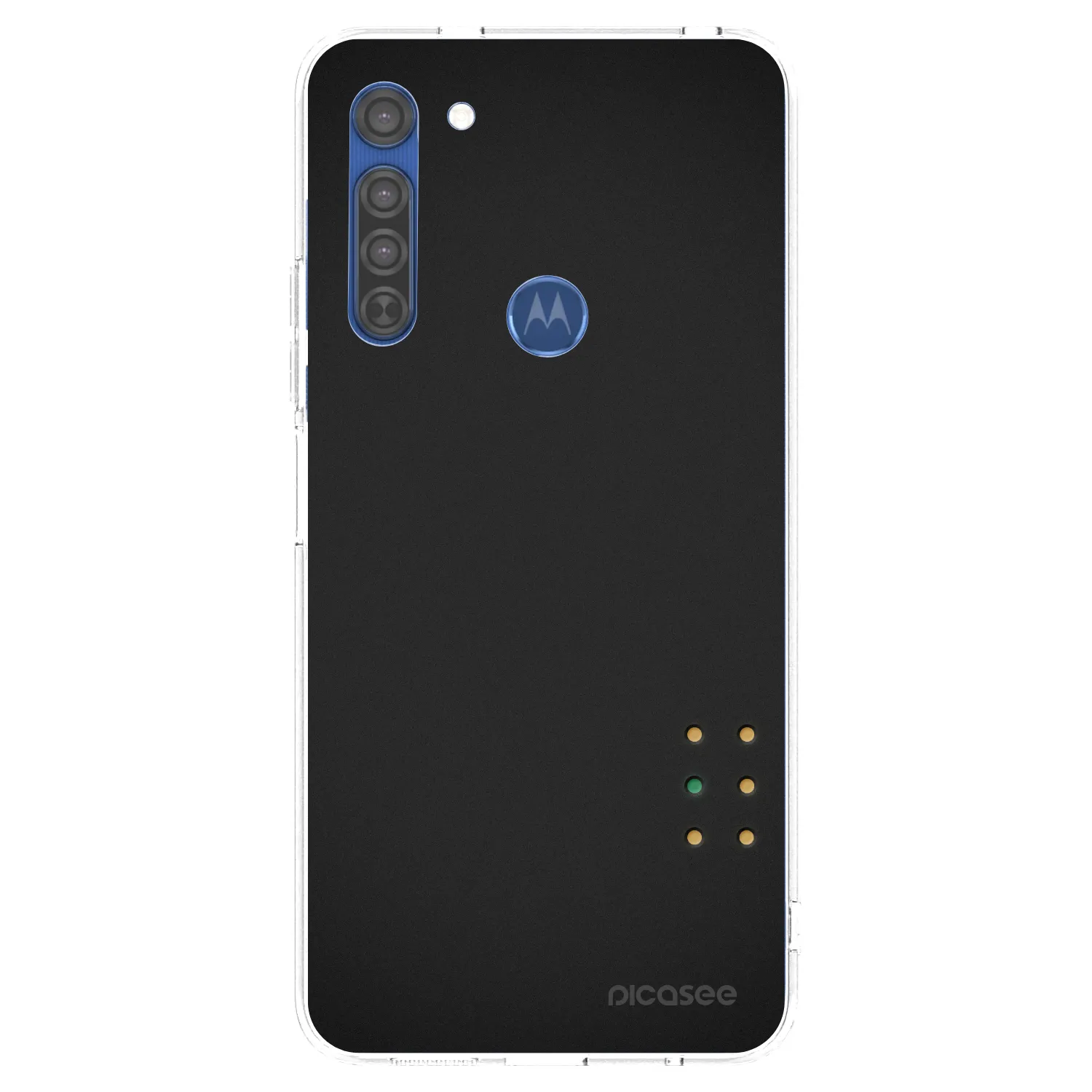 Silikónový prehľadný obal pre Motorola Moto G8 - Pulse