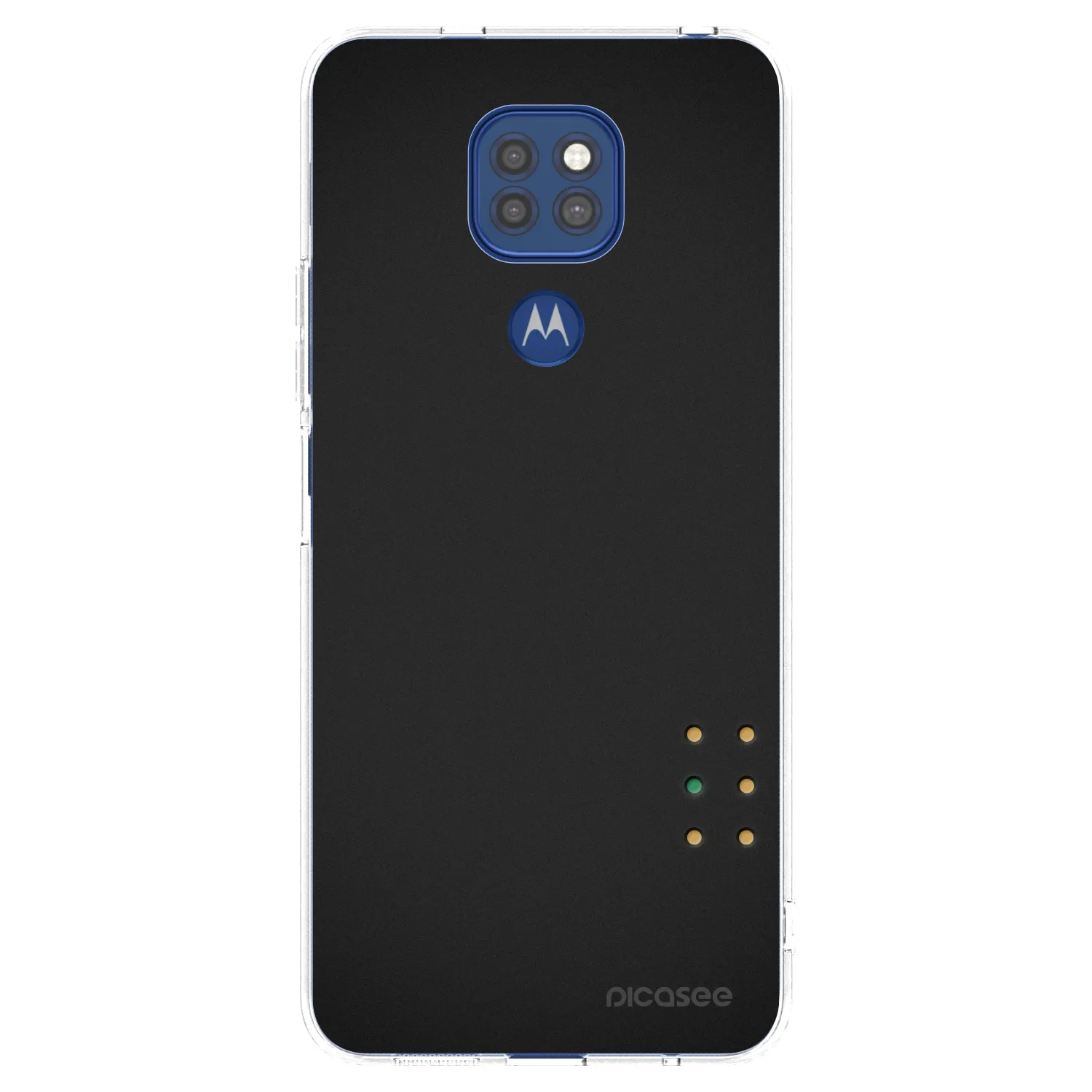 Silikónový prehľadný obal pre Motorola Moto G9 Play - Pulse
