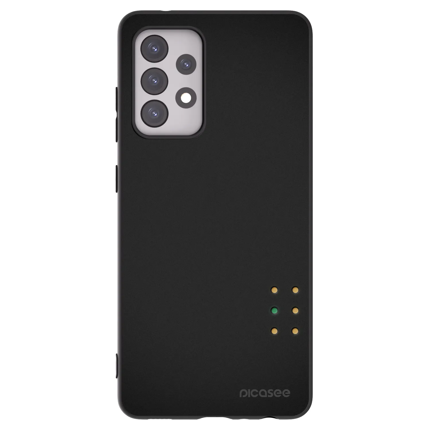 Picasee silikónový čierny obal pre Samsung Galaxy A52 5G A525F - Pulse