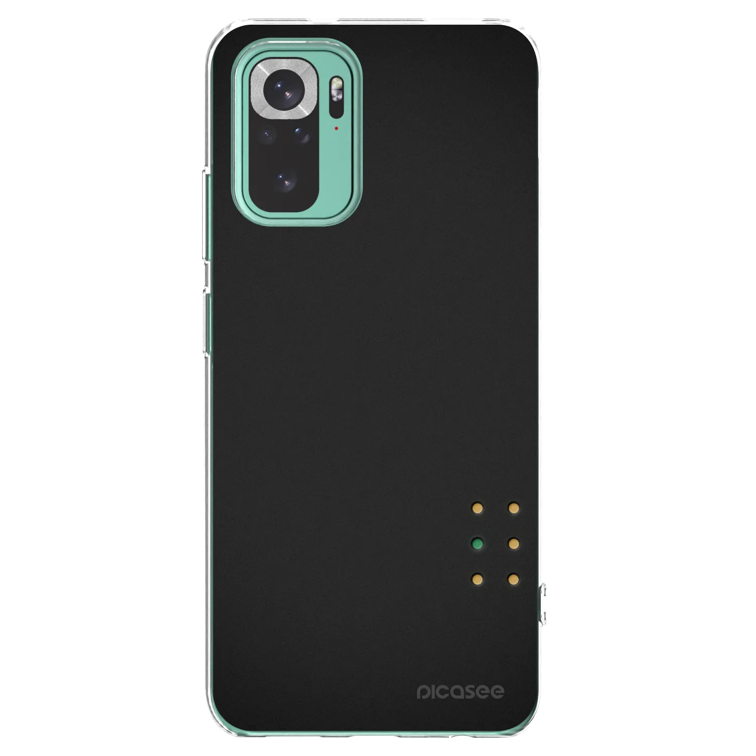Picasee silikónový prehľadný obal pre Xiaomi Redmi Note 10 Pro - Pulse
