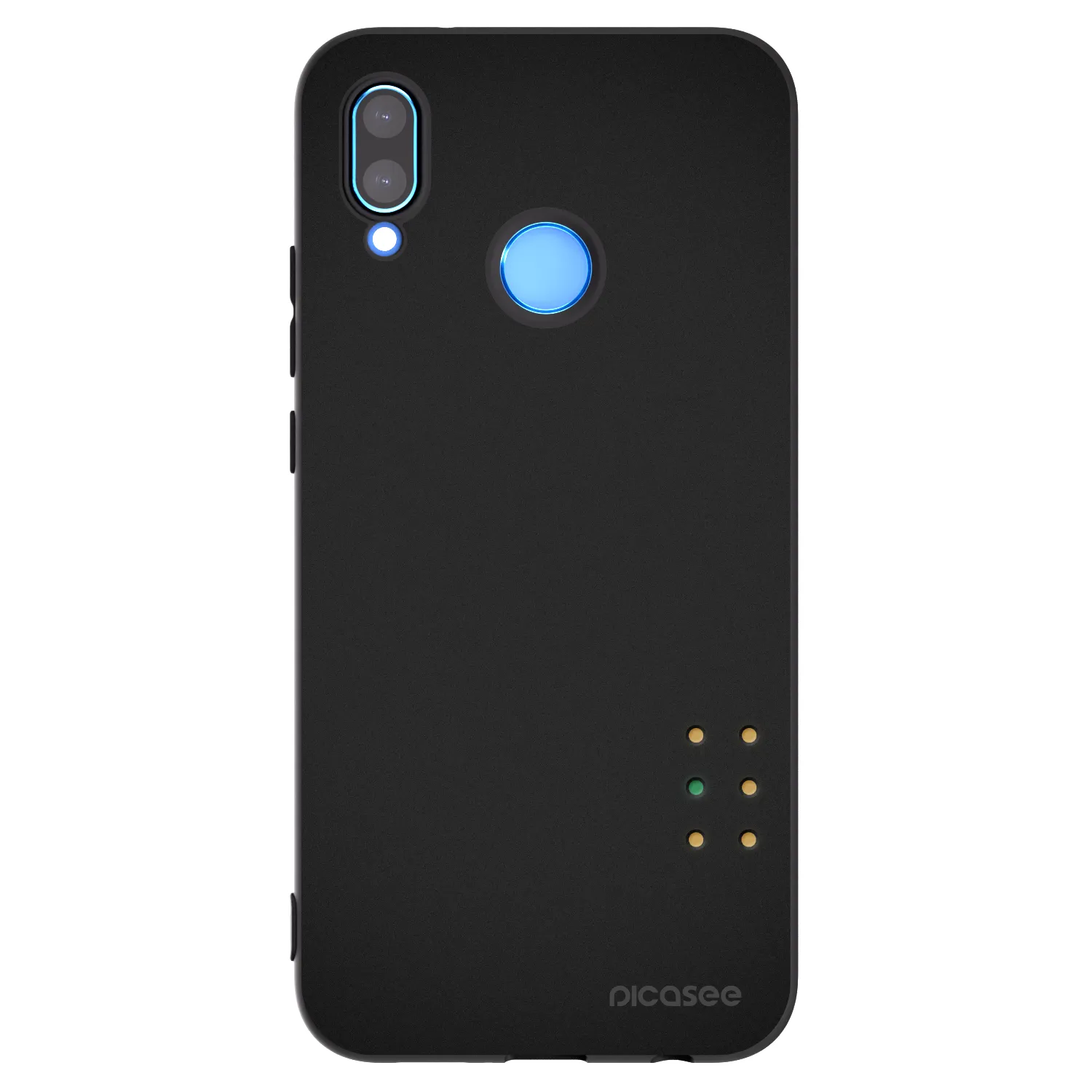 Picasee silikónový čierny obal pre Huawei P20 Lite - Pulse