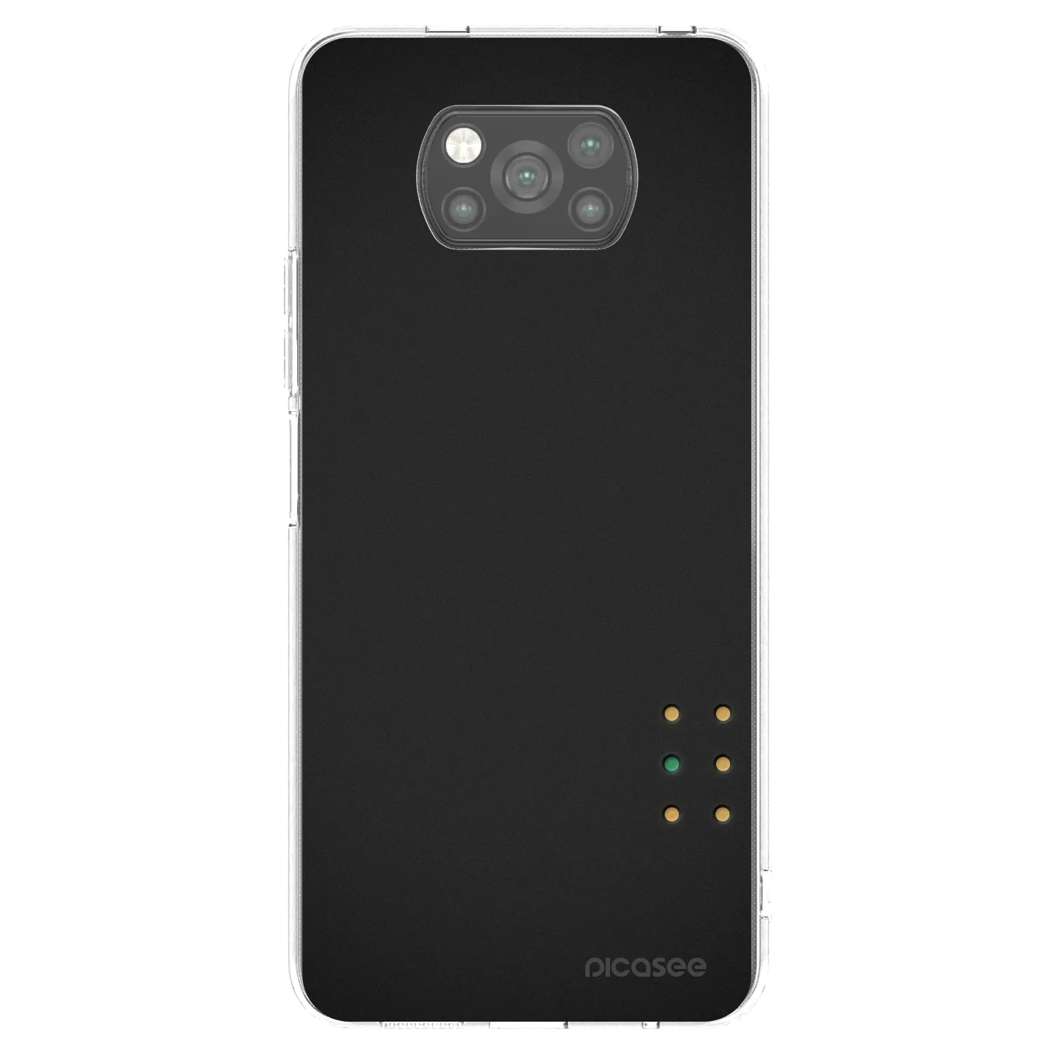 Picasee silikónový čierny obal pre Xiaomi Poco X3 Pro - Pulse