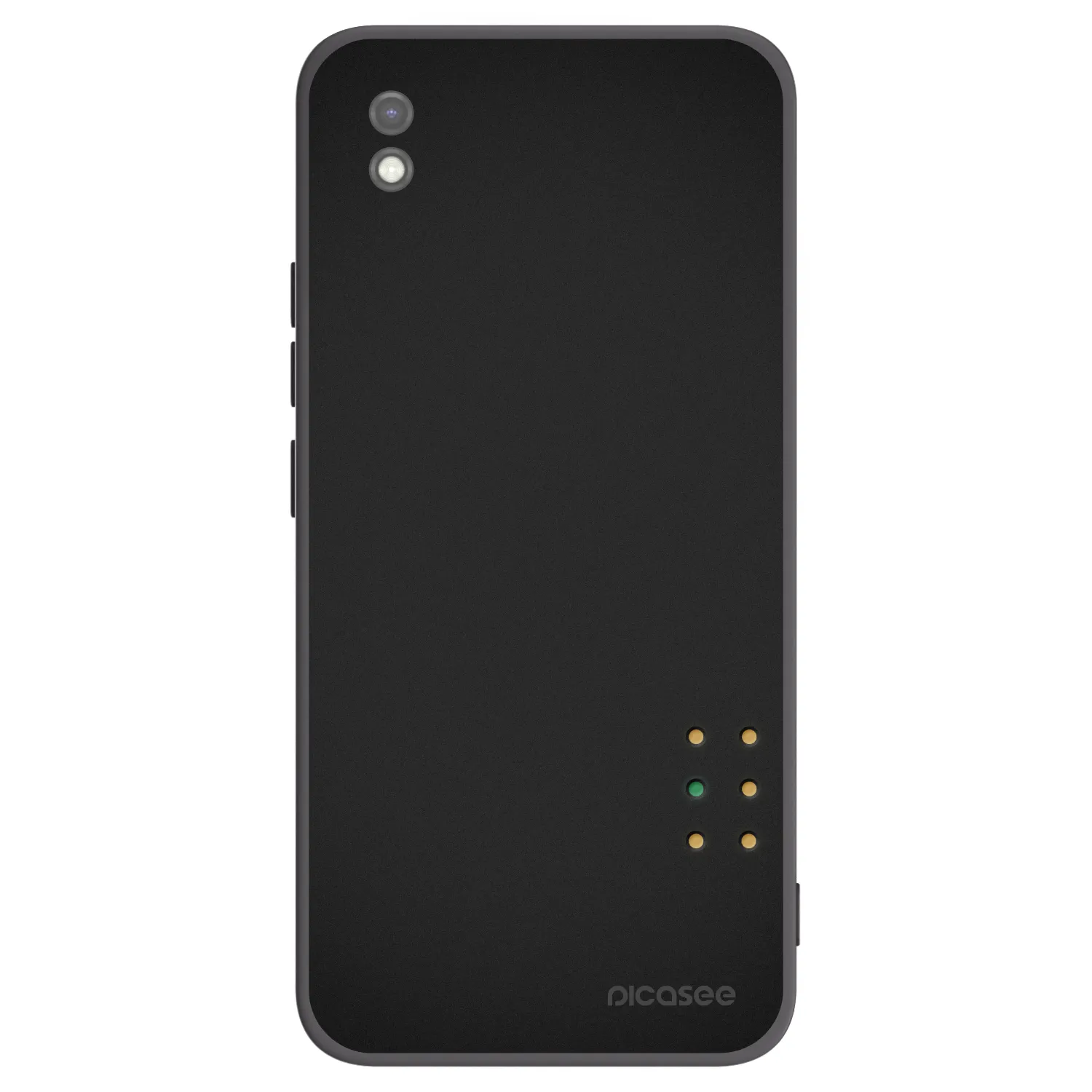 Picasee silikónový čierny obal pre Xiaomi Redmi 9AT - Pulse
