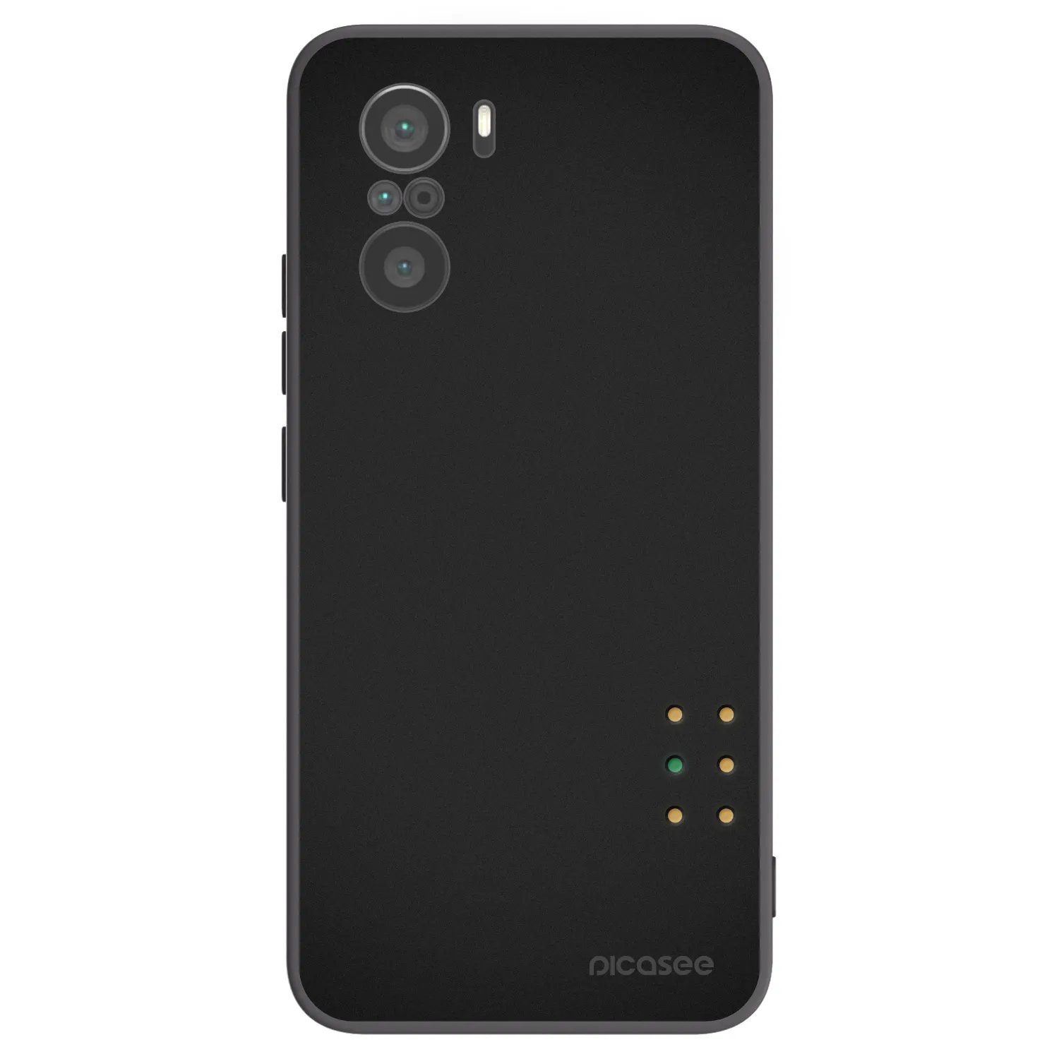 Picasee silikónový čierny obal pre Xiaomi Poco F3 - Pulse
