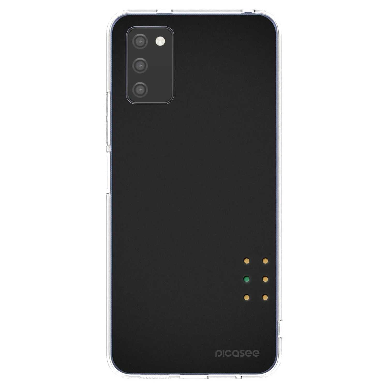 Picasee silikónový prehľadný obal pre Samsung Galaxy A02s A025G - Pulse